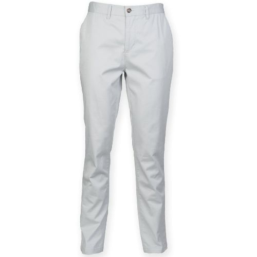 Front Row Stretch Chinos Light Grey